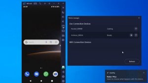 How to connect two android phones to PC via mirroid | AndroidPC