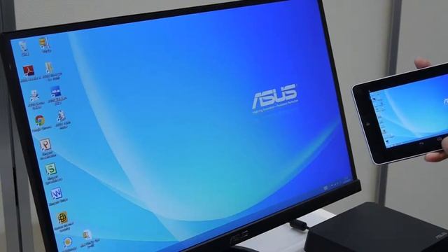 「ASUS Wi Fi GO」でタブレットから「VivoPC」をリモート操作 смотреть онлайн
