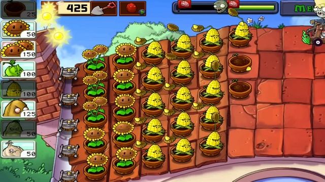 Plants vs Zombies 🌻 Adventure Roof 🏠🧱 01-10 Android Full Game 📱 🕹 смотреть онлайн