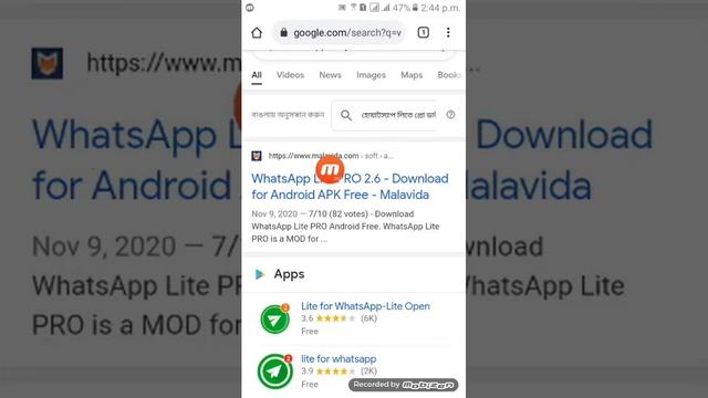 How to download whatsapp lite pro in (Hindi) Android & ios 100% смотреть онлайн