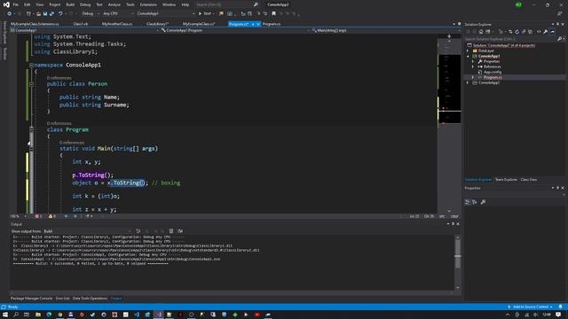 Programowanie pod Windows, Wykład 2, Visual Studio + C#1 смотреть онлайн