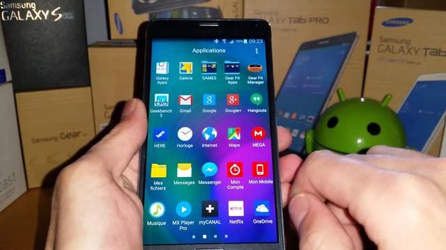 Galaxy Note 4 Interface UI démo (Android 5.0.1) смотреть онлайн