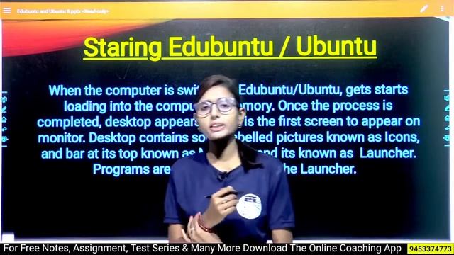Computer Class || Edubuntu and Ubuntu O/S (operating system ) || The Online Coaching смотреть онлайн