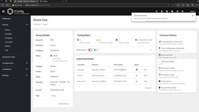 rConfig V6 - How time works, and timezone management смотреть онлайн