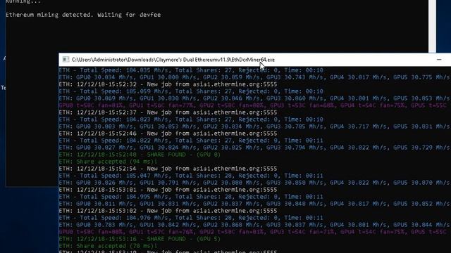 NoDevFee for Claymore's Ethereum Dual and PhoenixMiner (long version) смотреть онлайн