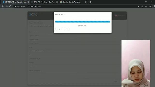 Tutorial install dan konfigurasi VOIP 3cx PBX смотреть онлайн