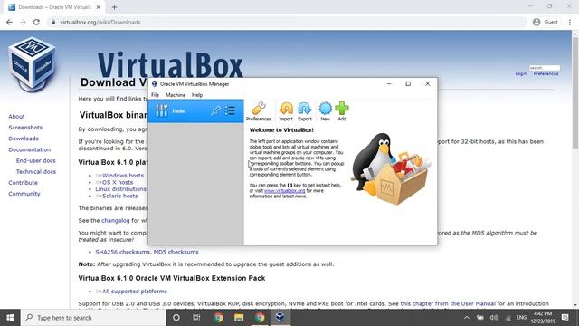 OS1: Installing VirtualBox & Debian on Windows смотреть онлайн