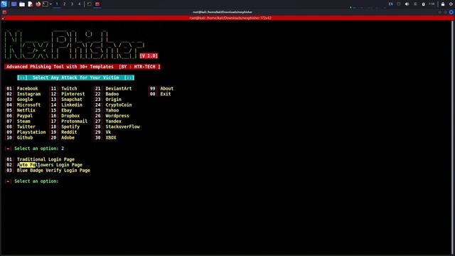 HOW TO DO PHISHING NEXPHISHER || TELUGU || KALI LINUX смотреть онлайн
