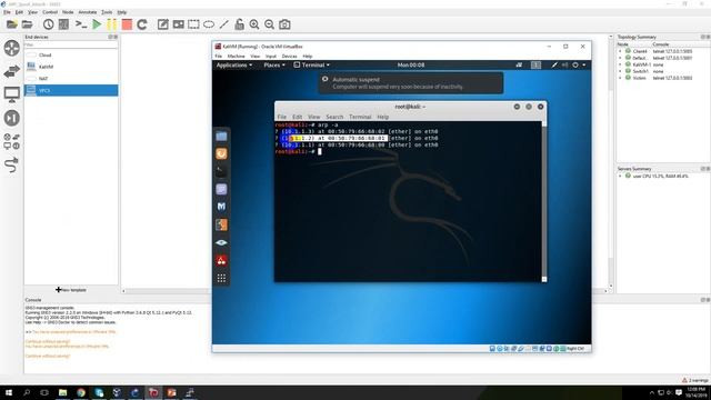 ARP Spoofing Attack (DoS) смотреть онлайн