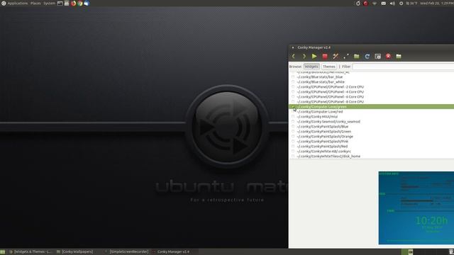 Remove Title Bars from Conky Widgets смотреть онлайн