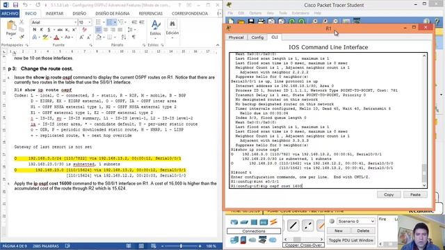 5.1.5.8 Lab - Configuring OSPFv2 Advanced Features смотреть онлайн