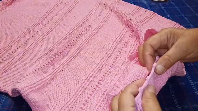 Моё домашнее платье спицами. смотреть онлайн