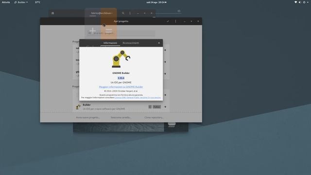 Gnome 3.34 beta in Arch Linux смотреть онлайн