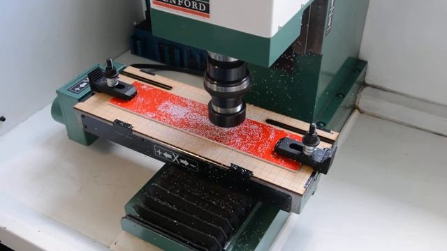 Engraving laminate test with Machinekit (LinuxCNC) control смотреть онлайн