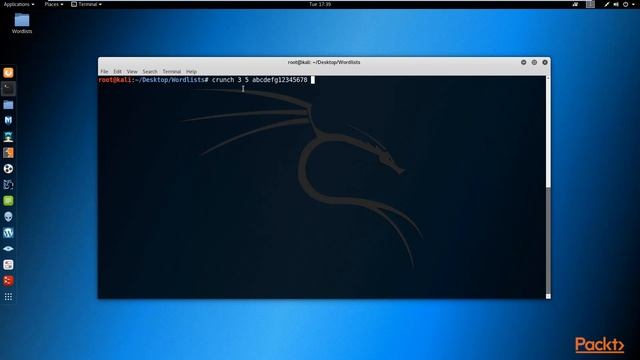 Mastering Ethical Hacking: Generating Wordlists with Crunch| packtpub.com смотреть онлайн