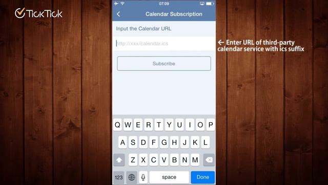 Calendar Subscription in TickTick iOS app смотреть онлайн