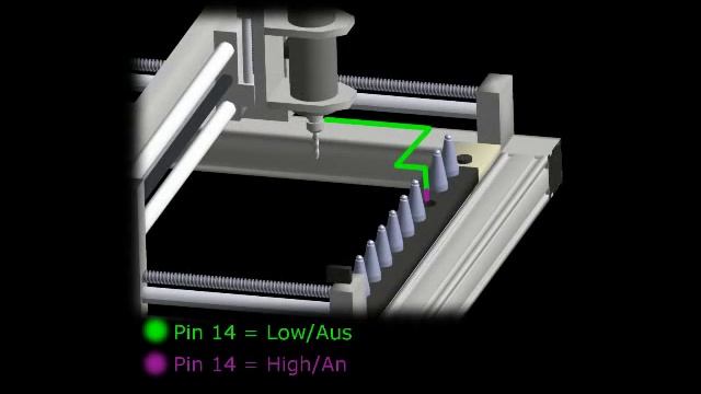 LINUX CNC Maschine mit EMC2 Linux / CNC Fräse Router zum fräsen, gravieren смотреть онлайн