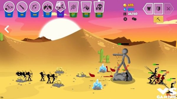 Stickman World War VS Stick War Legacy 3 - Android & IOS
