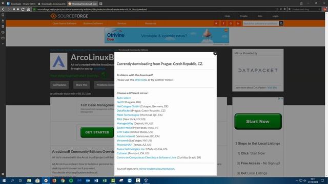 ArcoLinux : 612 installing virtualbox on W10 and installing ArcoLinux on virtual box 1/2 смотреть онлайн