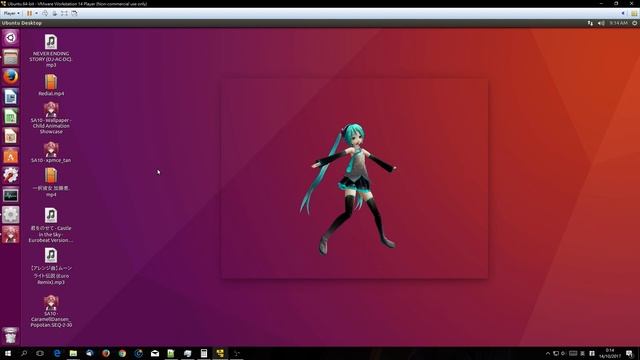 3D Miku and Anime gadgets on Linux!? (powered by System Animator 10.7) смотреть онлайн