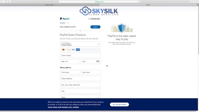 How to use PayPal to Create a Linux VPS - SkySilk Cloud Services смотреть онлайн