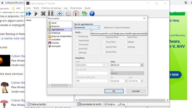 Prof. Cristiano Ferreira - Cobian Backup: Aplicativo para cópias de segurança смотреть онлайн