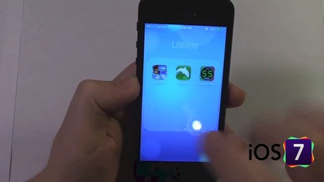 Folders in iOS 7: Redesigned, unlimited icons смотреть онлайн