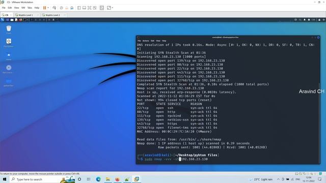 how to perform tcp syn scan with nmap in Kali Linux смотреть онлайн