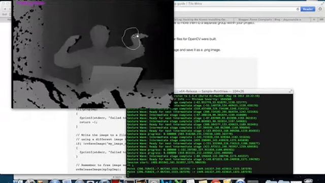 Kinect Tracking Hands using Point Viewer смотреть онлайн