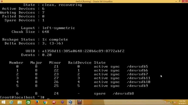 How to grow RAID 5 Array in Redhat Enterprise Linux using mdadm command смотреть онлайн