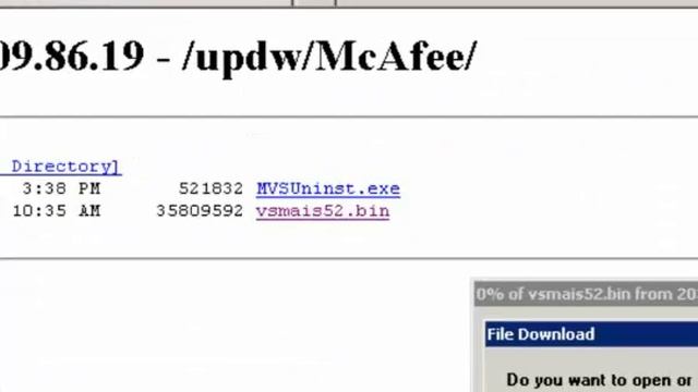 McAfee Antivirus Installation Process: смотреть онлайн