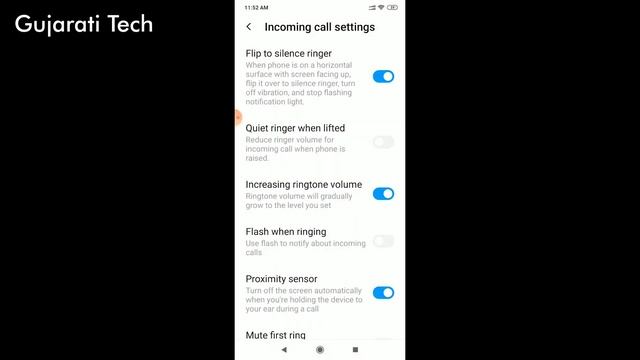 Silent incoming call with flip in Android | Flip to Mute feature | Gujarati Tech смотреть онлайн