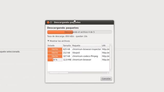 Google Chromium (Chrome) - Ubuntu 10.10 Maverick Meerkat смотреть онлайн
