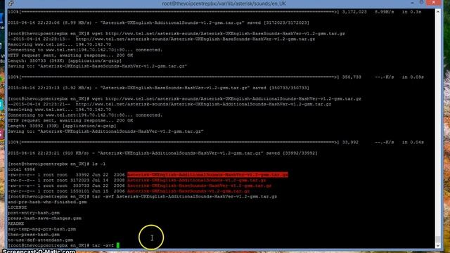 Asterisk - Install UK Voice prompts смотреть онлайн