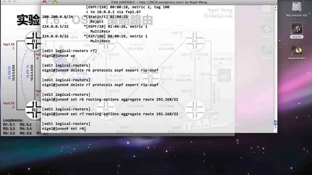 JNCIP实验: OSPF策略路由Routing Policy Part06/06 смотреть онлайн