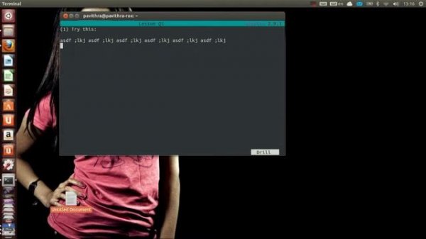 typing tutor for ubuntu (GNU Typist )