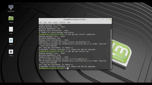 how to install and set-up codeblock on linux/linuxmint and run a sample code? смотреть онлайн