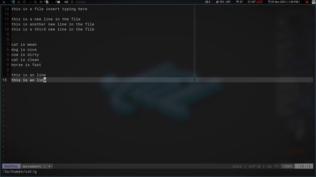 Some Vim tips that help me be better/faster at editing files смотреть онлайн