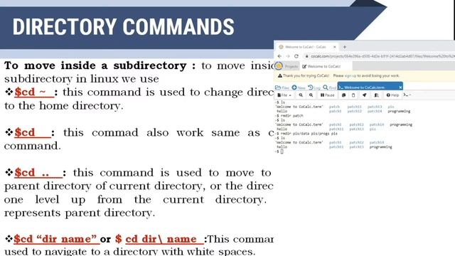 directory commands1 смотреть онлайн