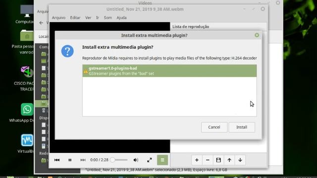 COMO VER VIDEOS NO LINUX MINT 19.2 смотреть онлайн