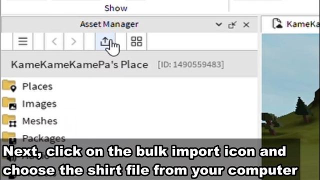 How To Import Your Shirt Into Roblox Studio! (ROBLOX STUDIO TUTORIAL 2023) смотреть онлайн
