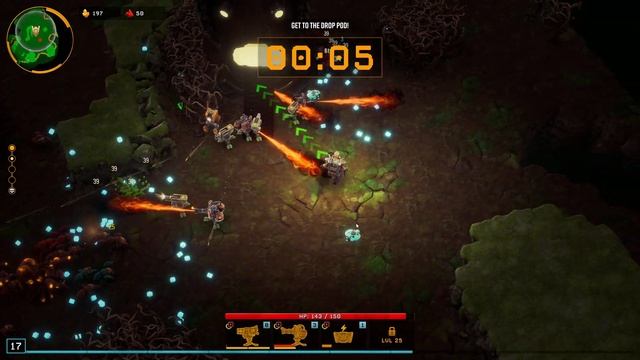 Deep Rock Galactic Survivor EA 15 Hollow Bough H1 Engineer MW Failed смотреть онлайн