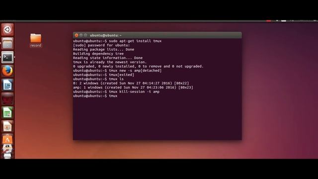 วิธีติดตั้งและใช้งาน tmux บน Ubuntu смотреть онлайн