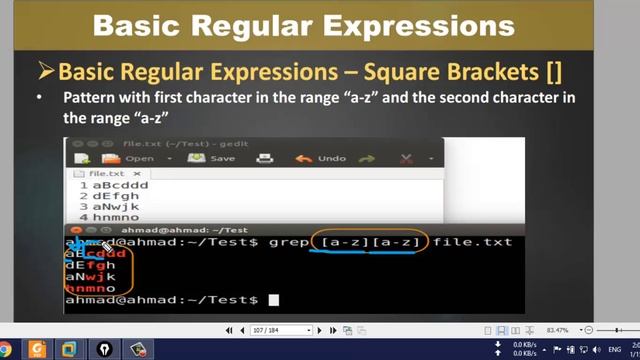 Chapter 8-Cisco Linux-Part Three-Regex-Arabic смотреть онлайн