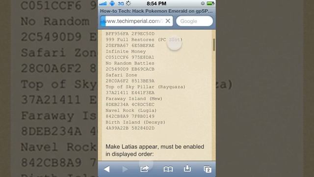 How to put GAMESHARK codes on gpsphone смотреть онлайн