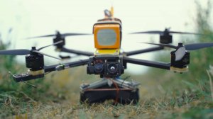 Дрон Сеткомет с тросом для захвата FPV