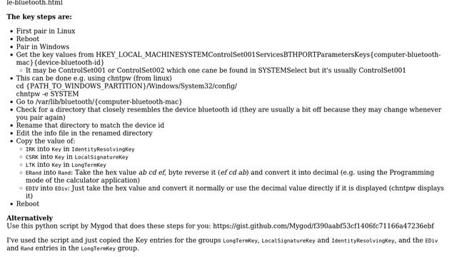 Dual Boot bluetooth device pairing (2 Solutions!!) смотреть онлайн
