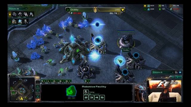 Zotac cup SC2 #52 Grubby vs Unix Quarter Final Map 3 смотреть онлайн
