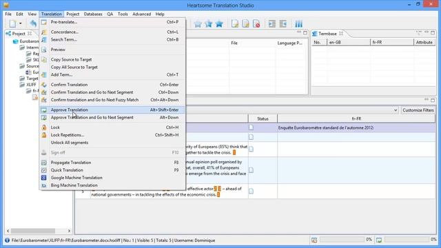 Quick look at Heartsome Translation Studio 8 смотреть онлайн