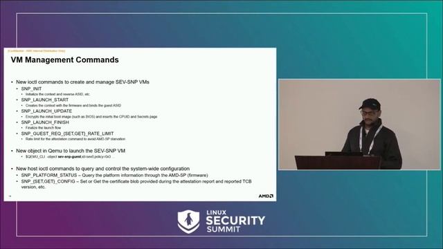 AMD SEV-SNP Development Update - David Kaplan, Advanced Micro Devices & Brijesh Singh, SMTS смотреть онлайн